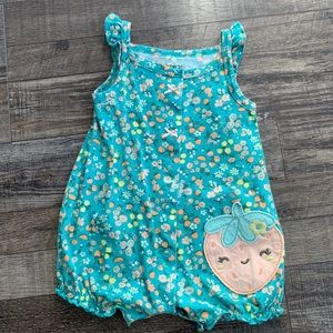 Carters 0-3 month romper